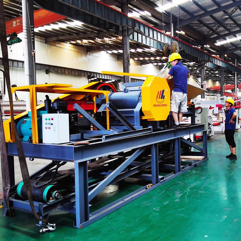 Planta de máquina trituradora de pedra com transportador